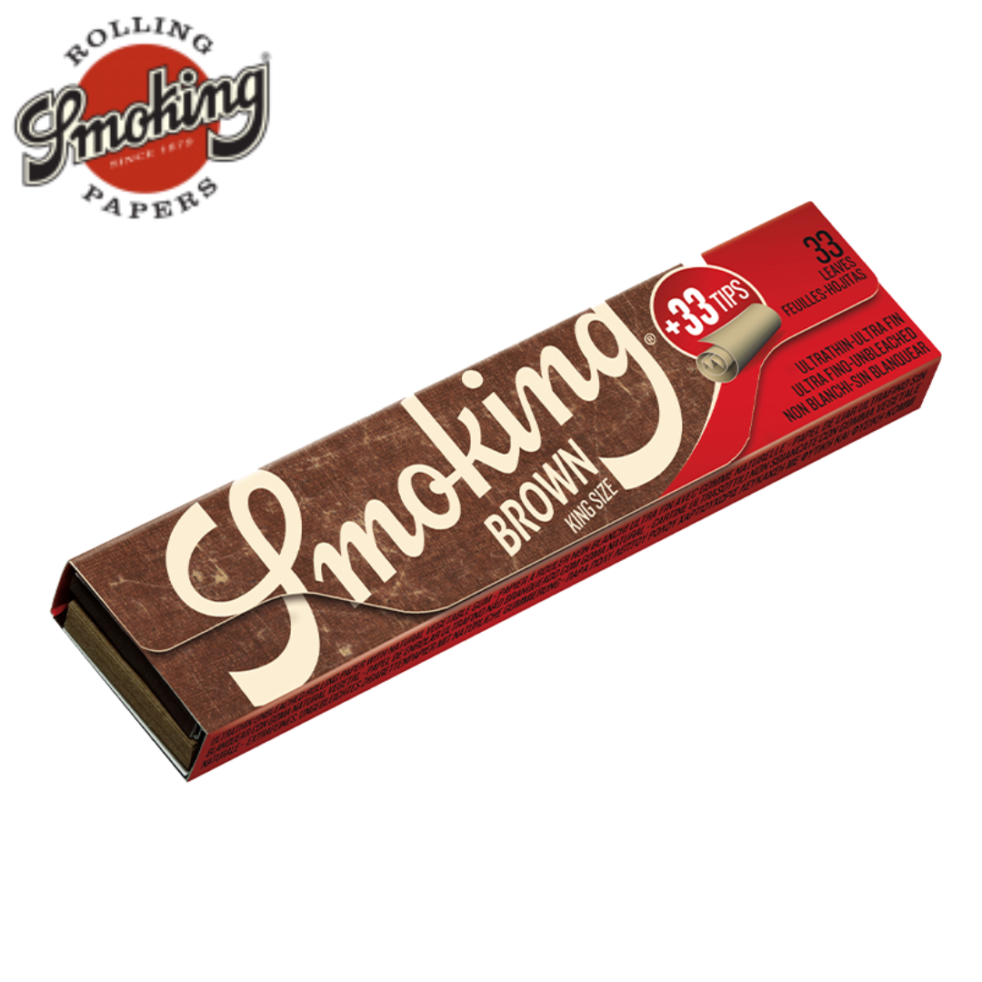 Rolls, Smoking®, Brown, King Size
